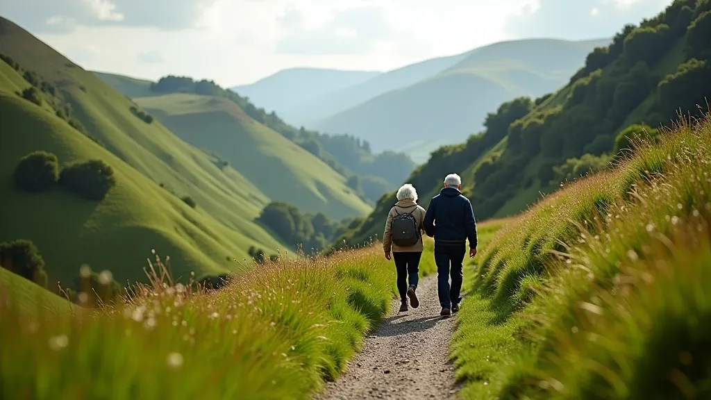 Glendalough Valley walking trail